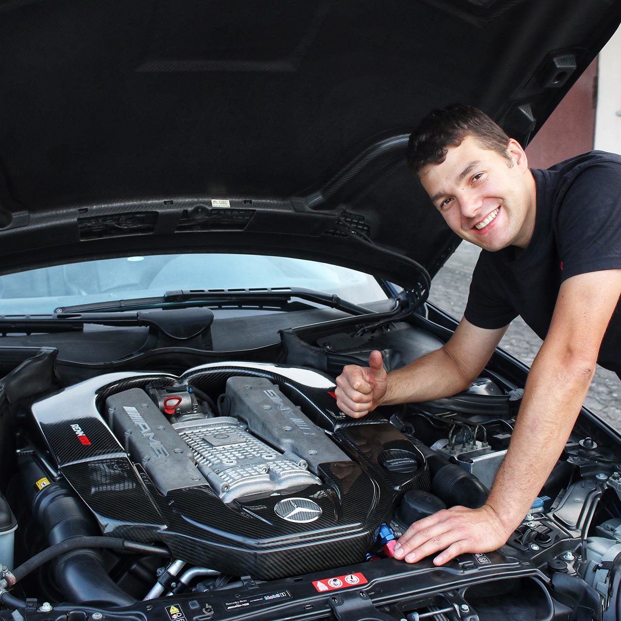 Bitte lächeln - C 55 AMG T Kompressor