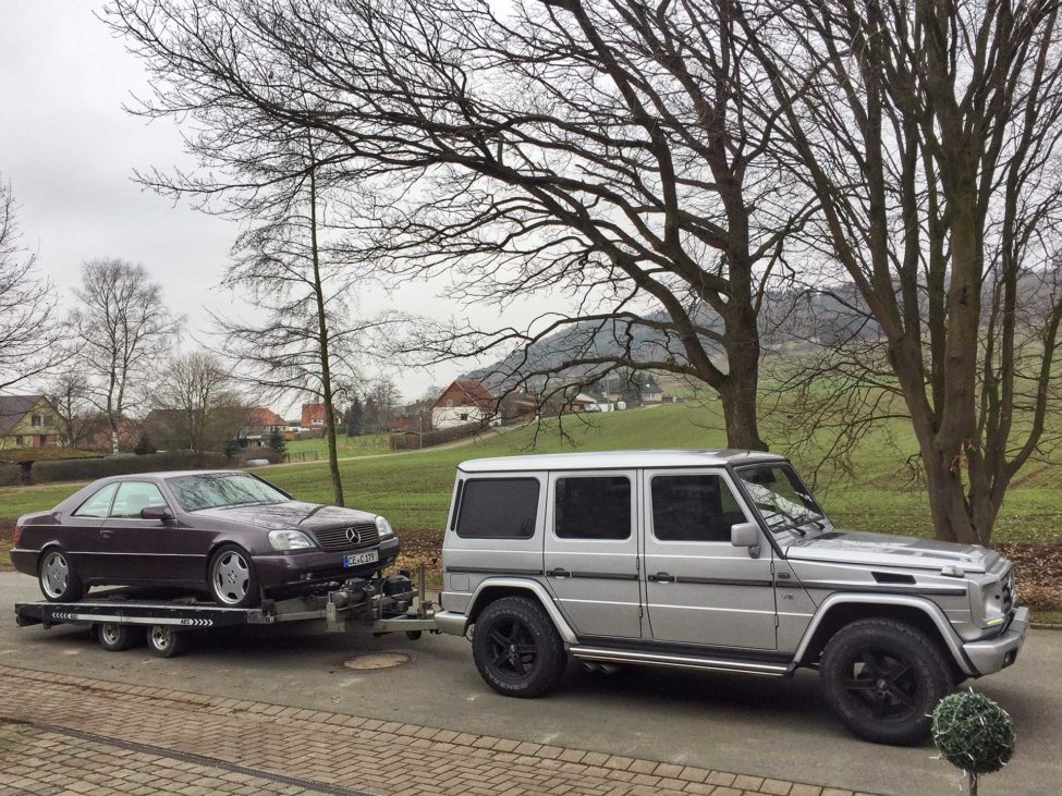 Abholung des Fahrzeugs - CL 500 C140